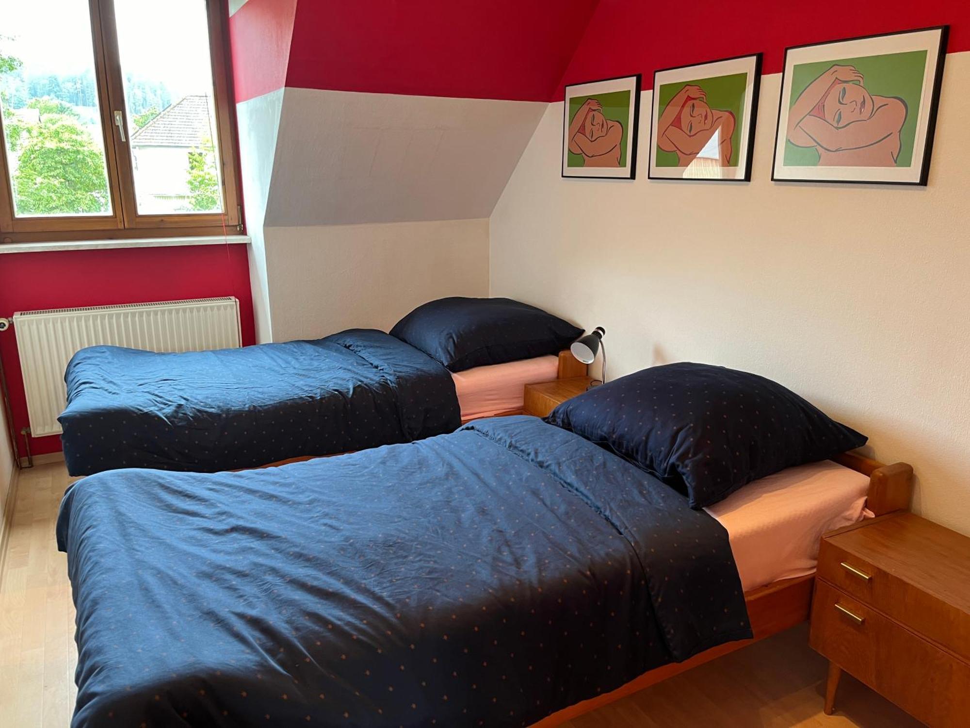 Kleine Bauernhof-Wohnung Im Stadtbusbereich โคบวร์ก ภายนอก รูปภาพ